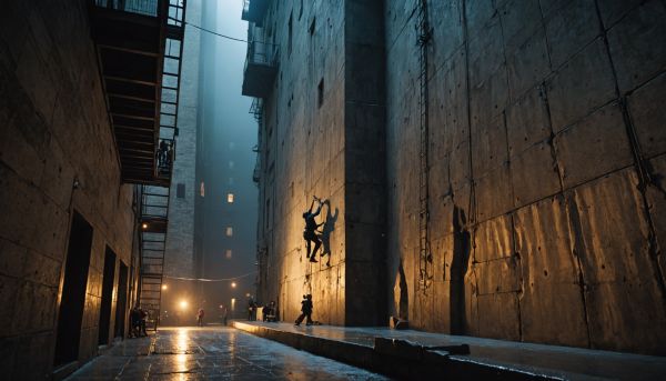 Escalade de bloc et sports de glisse urbaine extrême