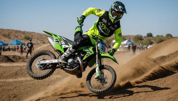 Le motocross freestyle demande un engagement physique total
