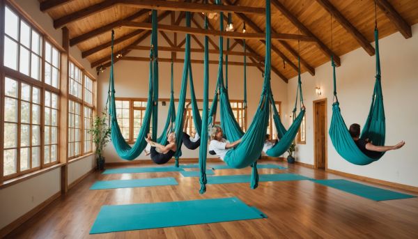 Pourquoi le yoga aérien attire tant de nouveaux adeptes